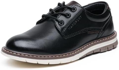 Amazon.com | Plus Size Men's Genuine Leather Oxford Round Toe Low